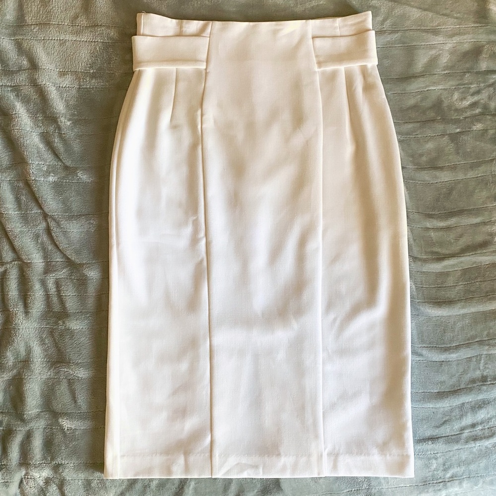 Eva Mendes High Waist Pencil Skirt